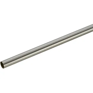 Buchheister Gardinenstange Edelstahloptik Länge: 240 cm, Durchmesser: 25 mm)