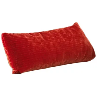 Kawola Nierenkissen Gross Sephi Rot Cord , Textil , 92x19 cm , Heimtextilien, Wohntextilien, Kissen, Zierkissen