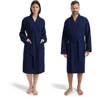Möve Unisex Homewear kurzer Kapuzenmantel (1er Pack)