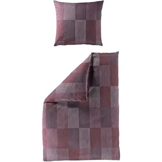 BIERBAUM Bettwäsche »4142« 2 Stk. tlg. Biber, 100 % Baumwolle, pflegeleicht, kuschelig weich