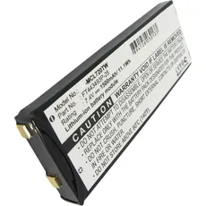 CoreParts Battery for Two Way Radio (1 Zellen, 1500 mAh), Notebook Akku, Schwarz