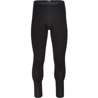 Icebreaker 260 Tech Leggings Black / Monsoon - L