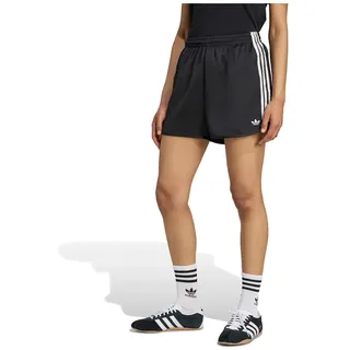 Adidas Originals Satin Ruffle 3 Stripes Kurze Hose - Black - S