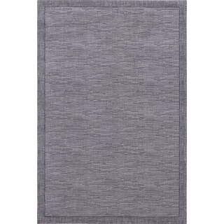 AGNELLA Diverse Linea Teppich - Wollteppich, für Wohnzimmer, Schlafzimmer, 100% Wolle, natürliche Materialien, robust, weich, flauschig, modern, 160 x 240 cm - Schwarz