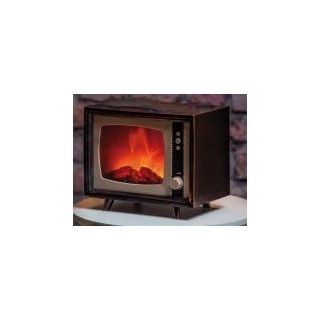 LED-Kamin "Nostalgie TV"