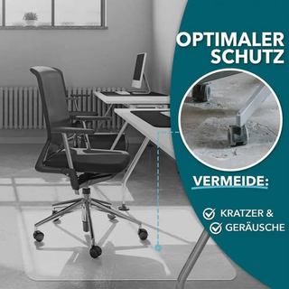 Bodenschutzmatte , Transparent , Kunststoff , rechteckig , 150x150 cm , für Fußbodenheizung geeignet, für alle Fußböden geeignet, schützt den Fußboden, kratzfest, abriebfest , Teppiche und Böden, Bodenbeläge, Bodenzubehör, Bodenschutzmatten