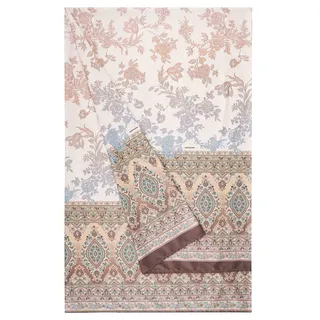 Bassetti AGRIGENTO Foulard aus 100% Baumwolle in der Farbe Naturale 42, Maße: 180x270 cm -9330050