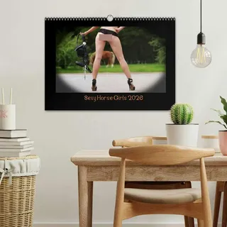 Calvendo Sexy Horse Girls 2026 - Heiße Girls und starke Kaltblutpferde! (Wandkalender 2026 DIN A3 quer), CALVENDO Monatskalender: Stärke, Anmut und Erotik - ... und starke Kaltblutpferde! (CALVENDO Erotik)