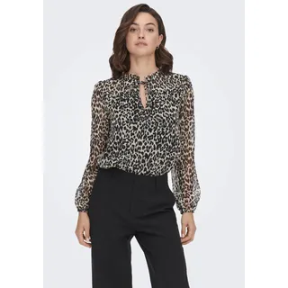 Only Bluse, 'DITSY' - Beige,Schwarz,Grau - XL,