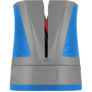 DMT Simple Sharp Diamant Messerschärfer Blau | Messerschleifer für rasiermesserscharfe Klingen mit perfektem Schleifwinkel | Schärft Messer beidseitig mit extraharten Diamant-Schleifsteinen | 20247