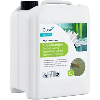 Oase AquaActiv AlGo Greenaway 5 l – Gegen Grün- & Blaualgen