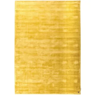 Shine uni Kurzflorteppich 85 x 155 cm gold