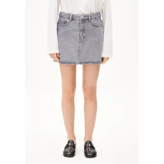 AACUMERI | Jeansrock aus Bio-Baumwoll Mix - grau (L)