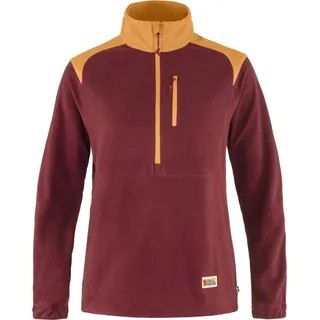 Fjallraven 84785-347-206 Vardag Lite Fleece W Sweatshirt Damen Bordeaux Red-Spicy Orange Größe XL