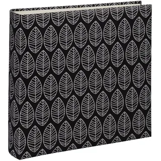 Hama La Fleur Jumbo schwarz 30x30 100 weiße Seiten 2219