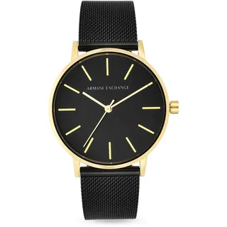 Armani Exchange Watch For Women, Quartz Three hand movement and 36mm Case Size with Stainless steel strap