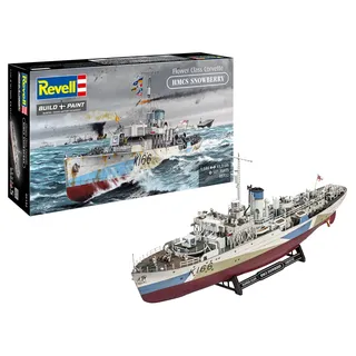 REVELL Flower Class Corvette HMCS Snowberry Mehrfarbig 1:144