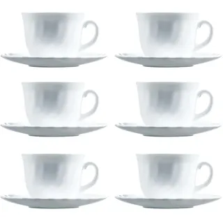 Luminarc Kaffeetasse 0,22 l Weiß 6 St.