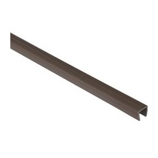 Abdeck-Profil für Kunststoff-Matte Taupe Breite 150 cm