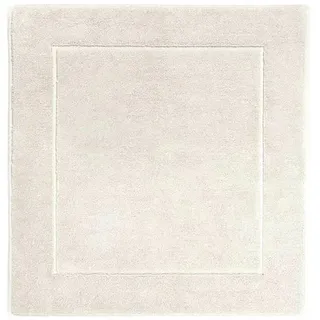 Aquanova Badteppich , Creme , Textil , Uni , quadratisch , 60x60 cm , Oeko-Tex® Standard 100 , für Fußbodenheizung geeignet, rutschhemmend , Heimtextilien, Badtextilien, Badematten