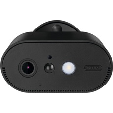 ABUS WLAN Zusatz Akku Cam (PPIC90520B) - komplett kabellose Überwachungskamera mit Push-Nachricht bei Bewegungsalarm, Farbbildern sogar nachts sowie Zugriff per App