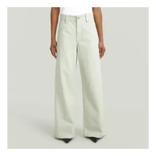 G-Star für Damen. D25286-D948-H138 Jeans Skater Hohe Lose grün (33/32), Lässig, Baumwolle