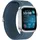 Watch D2 Blaues Komposit-Lederarmband