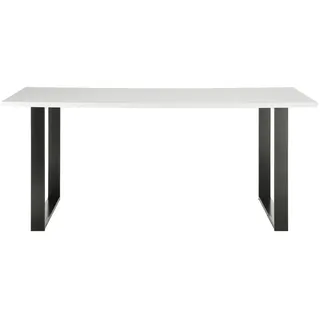 furn.design Stove 180 x 76 x 80 cm weiß Pinie/antrazit