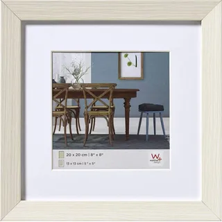 walther design Fiorito Holzrahmen weiß 20x20 cm 2er Set
