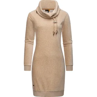 Ragwear Sweatkleid »Sweatkleid Chloe Velvet«, beige