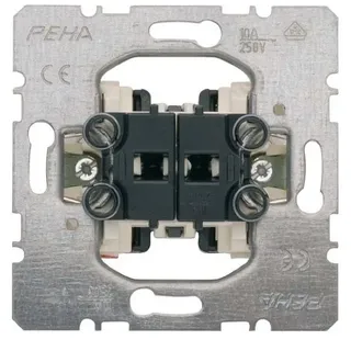 Peha Jalousieschalter 10A 250V 1-pol.2S D 214