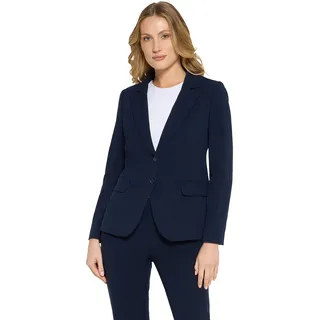 Betty & Co Betty&Co Jackenblazer Klassischer Blazer mit Taschen grün
