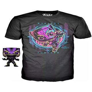 POP Funko Blacklight – Black Panther Tee XL