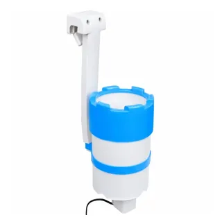 vidaXL Pool Einhängeskimmer und Pumpe mit Adapter 16 cm Kunststoff