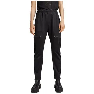 G-Star RAW Damen Cargo 3D Boyfriend Track Hose, Schwarz (Caviar D22364-C813-D301), L