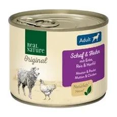 REAL NATURE Adult Schaf & Huhn 12x200 g