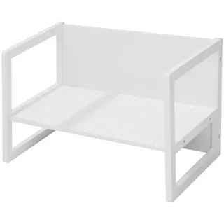 roba Kindersitzgruppe 61 x 44,5 x 44 cm MDF lackiert weiß