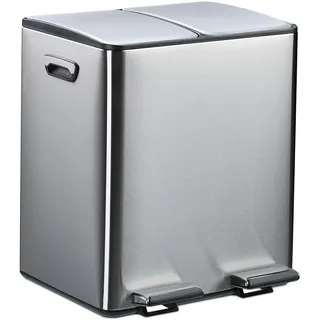 Relaxdays 15 l Silber