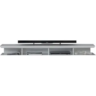 trendteam Wohnen TV-Aufsatz BrandsonBaxter Weiß Nachbildung 177 x 17 x 33 cm