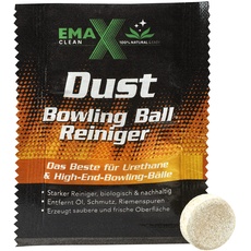EMAX CLEAN DUST | Revolutionärer Reiniger für High-End und Urethan Bowlingbälle | Intensive Reinigung von Bowling-Kugeln | Ball-Cleaner in Tab-Form | Tab