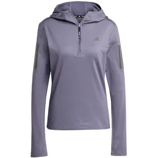 adidas Own The Run Hoodie Preloved Violet XS