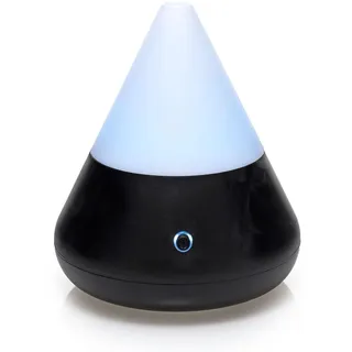 pajoma Aroma Diffuser, Ultraschall Luftbefeuchter mit LED Licht, Humidifier Aromatherapie Diffusor (Schwarz)