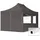 Faltpavillon 3 x 4,5 m inkl. 4 Seitenteile Dunkelgrau