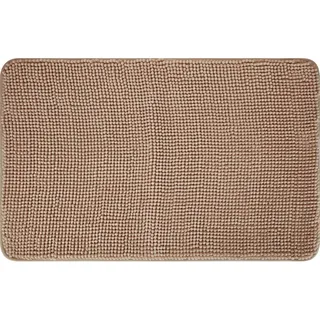 baliv Badematte 50 cm x 80 cm Polyester Beige