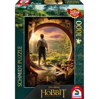 Schmidt Spiele Puzzle »Der Hobbit, Leaving Bag End« Made in Germany, bunt