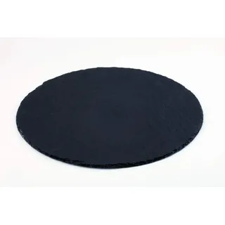 APS 968 Naturschieferplatte rund, Ø 22 cm, Materialstärke 4-7 mm
