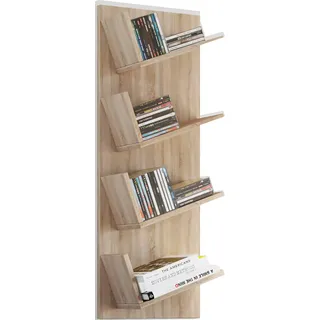 VCM Lansi Hängeregal 33 x 16 x 90 cm Braun