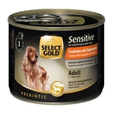 SELECT GOLD Sensitive Adult 6x200g Truthahn