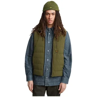 G-Star Herren Foundation Liner Weste, Grün (shadow olive D24277-D518-B230), XXL