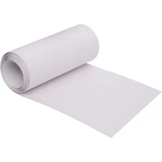 Sichtschutzstreifen Hart-Kunststoff 19 x 250 cm weiß